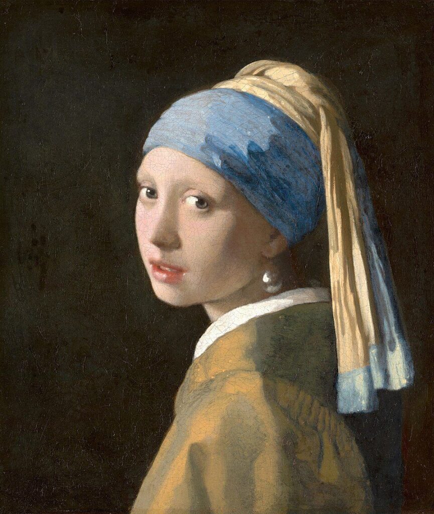 Who was Vermeer's Girl with a Pearl Earring: a description of the work