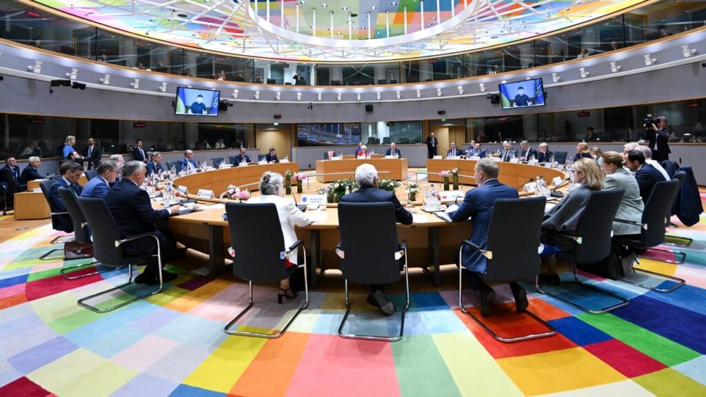 EU leaders discuss defense and Ukraine