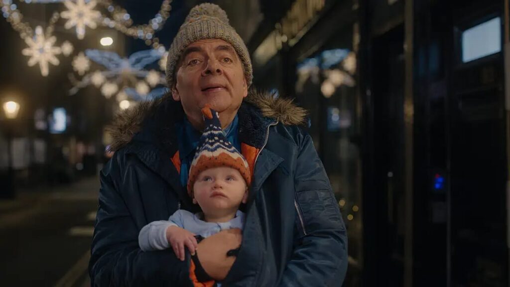 Man vs Baby: the new Netflix Christmas series with Mr. Bean arrives