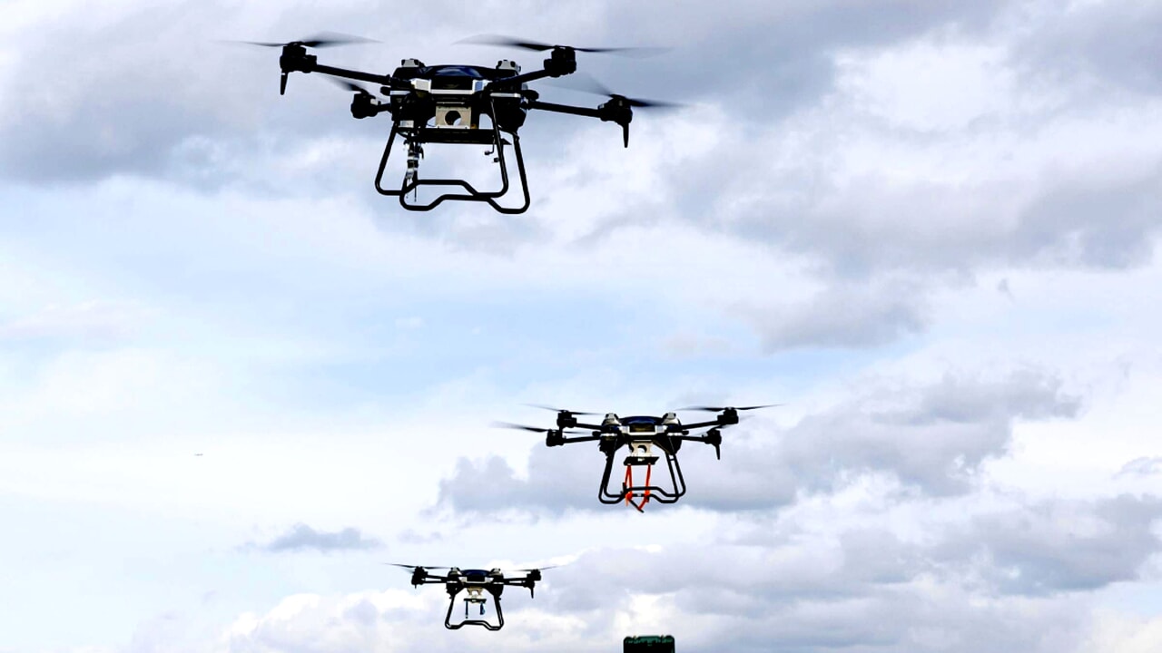 What is the wall of drones of the European Union and how it works