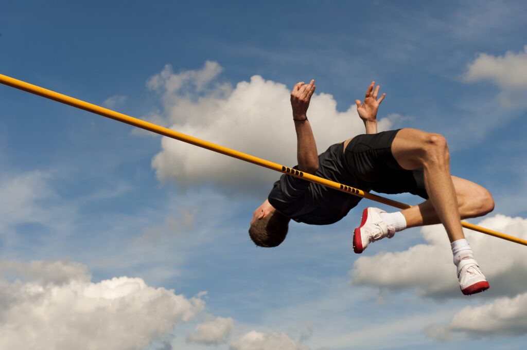 Evolution of high jump techniques throughout history: from the scissors kick to the Fosbury jump