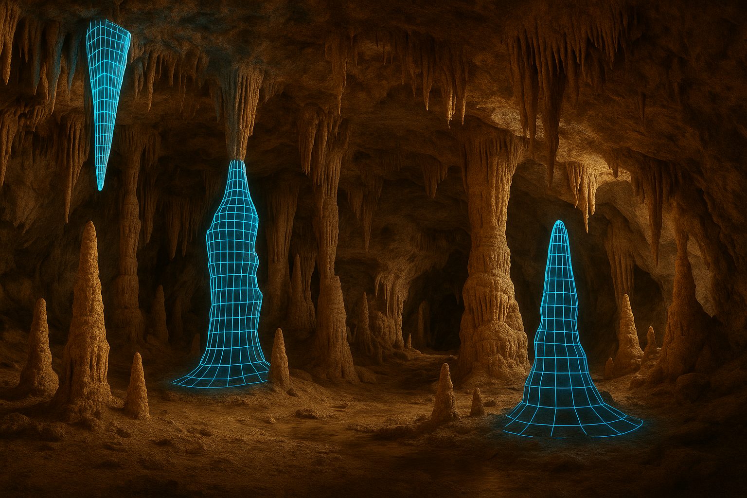 The shape of the stalagmites is not random: for the first time it is explained through a mathematical law
