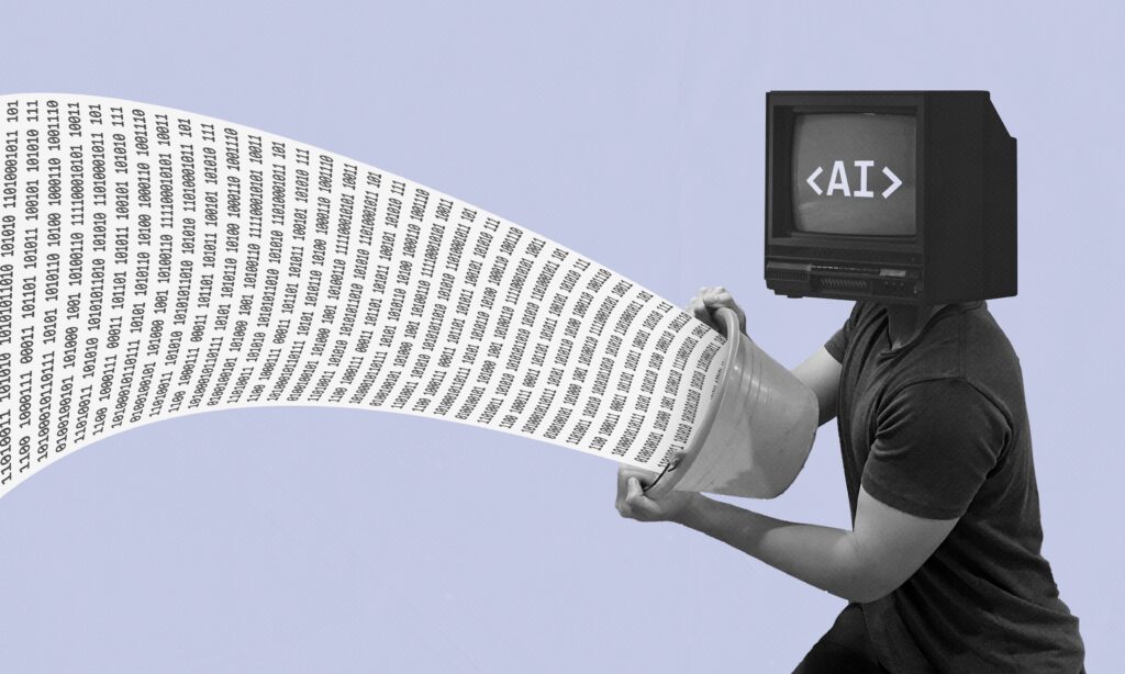 A new study finds that there is more text created by AI than written by humans on the Internet