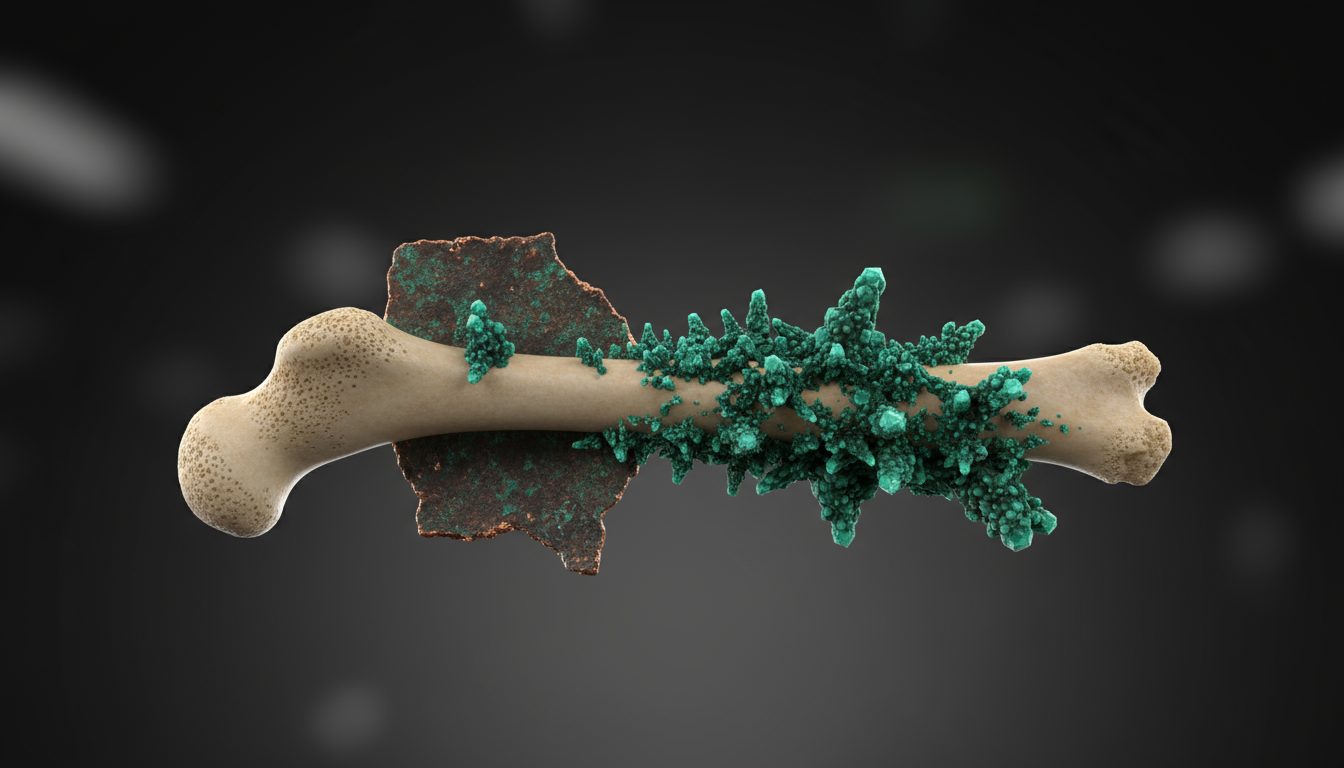 The "green mummy" of Bologna: the origin of the unusual color discovered after almost 40 years