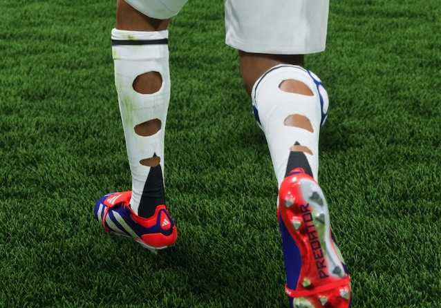 Jude Bellingham's socks in FC 25. Twitter