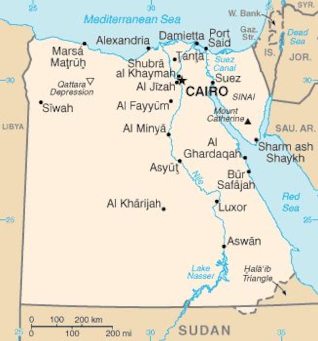 suez canal map