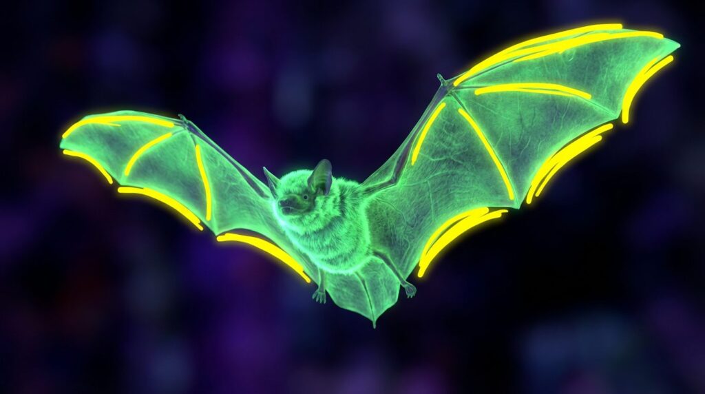 Some bats glow fluorescent green under UV rays: what science says