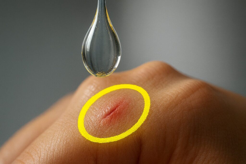 Is it true that saliva disinfects wounds? Not in the strict sense of the term