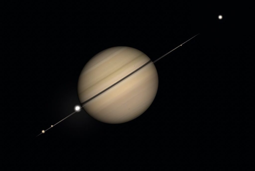 Saturn's rings "disappear" from the planet today: what it means and how to see the phenomenon