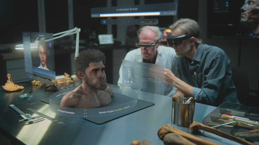 The extinction of the Neanderthals could depend on an "exchange of genes" with Homo sapiens