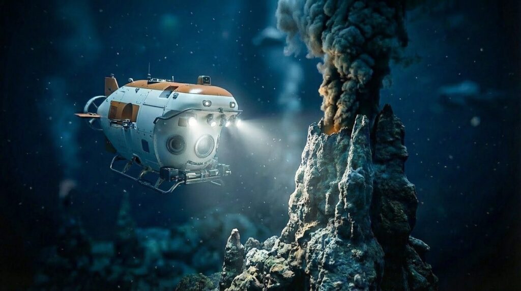 China reveals unexplored area of ​​Gakkel Ridge: submarine mission in the Arctic at 5277 m