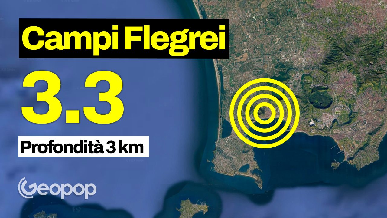 Earthquake at the Campi Flegrei of magnitude 3.3, new seismic swarm: 31 tremors also felt in Naples
