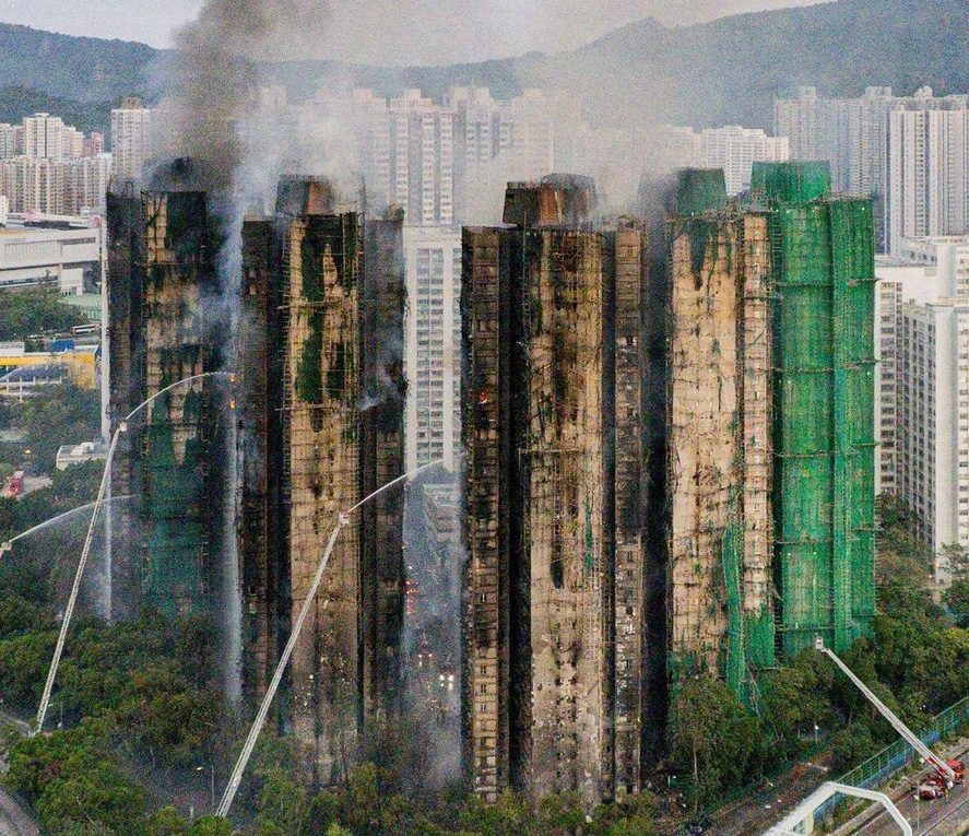 Fire in Hong Kong, let's clarify the use of bamboo for scaffolding and scaffolding