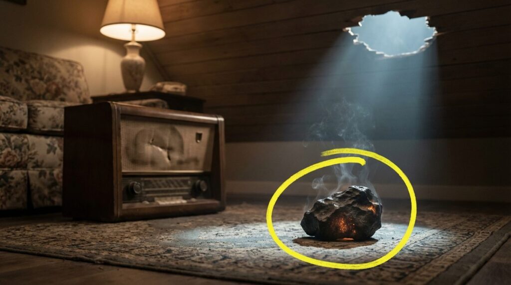 The true story of the woman hit by a meteorite and surviving: it is the only documented case