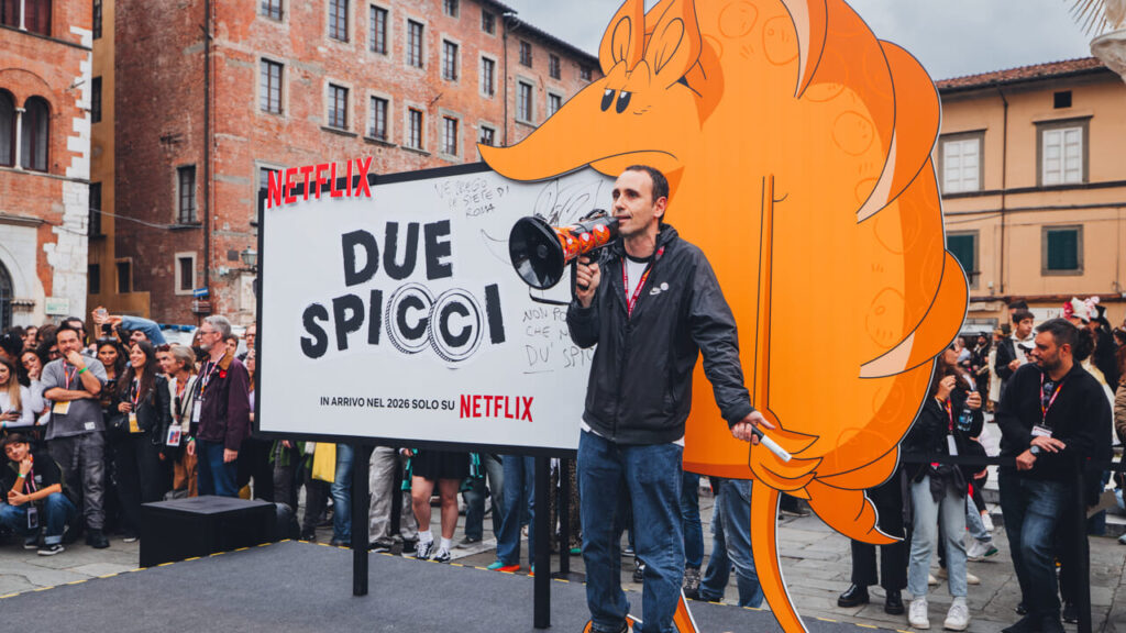 "Two pennies" is the new Netflix series by Zerocalcare