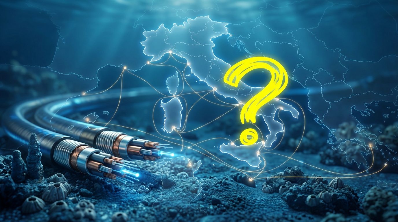 The map of submarine cables in Italy: where they are located and why they are important