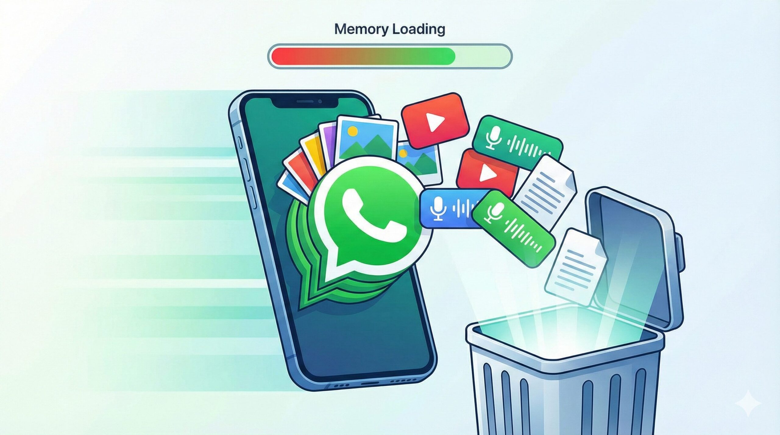 Why empty the Whatsapp trash once a month: who should do it and how