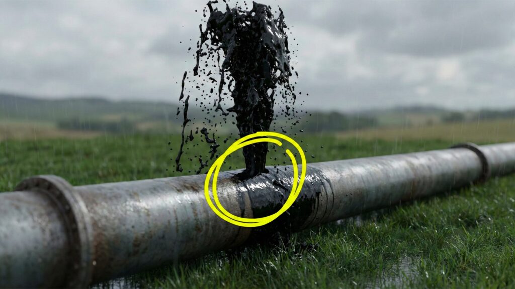 Accident in an oil pipeline in Germany, 200,000 liters of oil spilled: possible environmental disaster