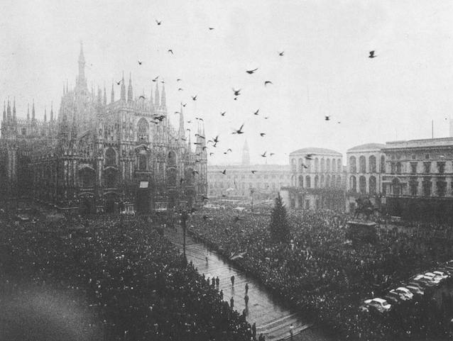 Funeral massacre in Piazza Fontana