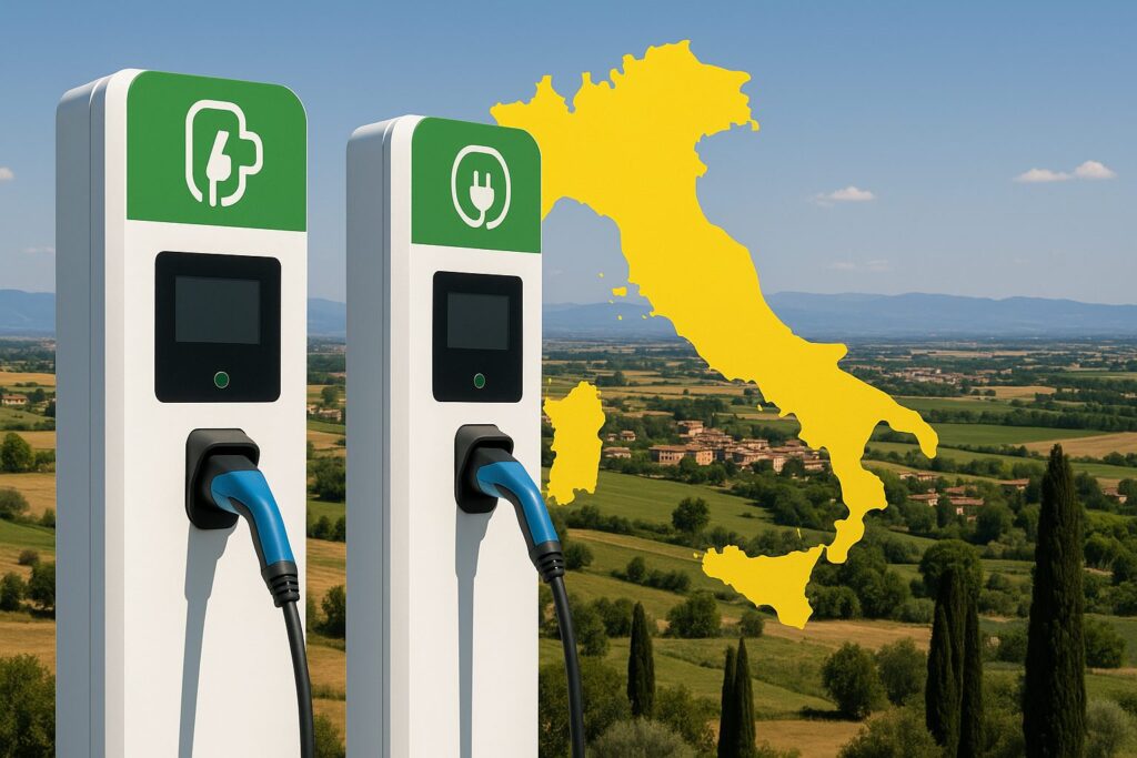 Electrical columns in Italy: what the situation is like