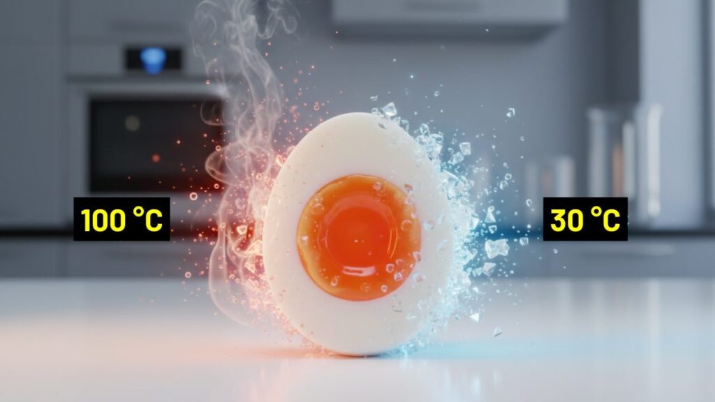 How to cook a perfect hard boiled egg with a scientific method: what is periodic cooking