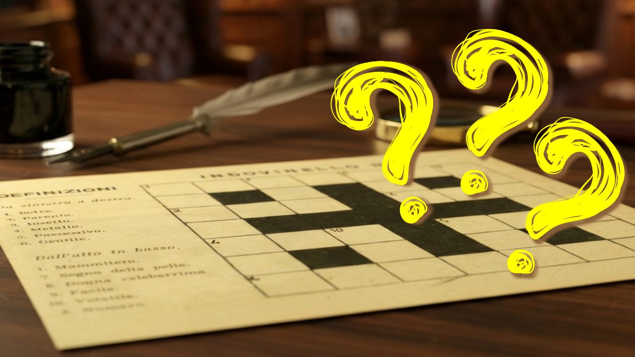 Can you solve the first Italian crossword from 100 years ago? History and origin of the pastime in Italy