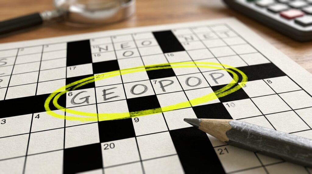 “If saturated with water it can swallow us”: how much do you know? Solve the CruciPop