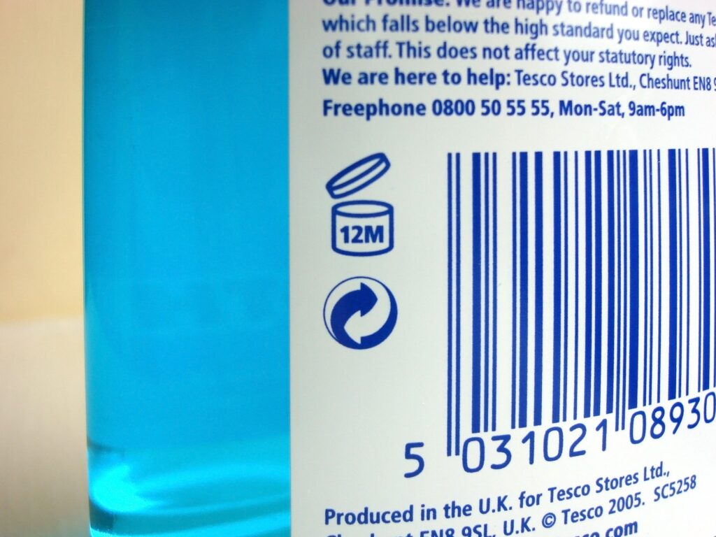 What does this open jar about cosmetics indicate and why is it important