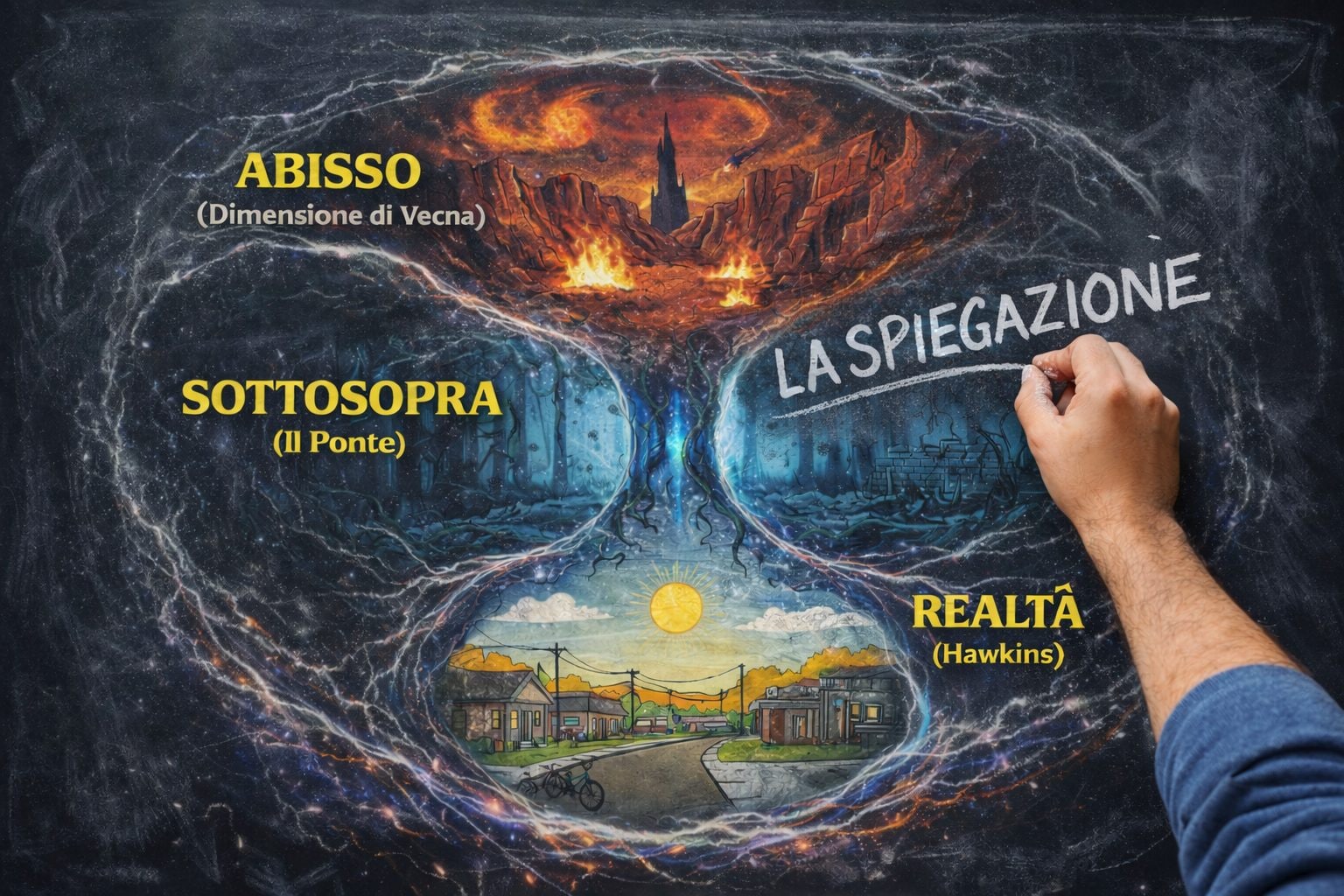 The Stranger Things wormhole, what is scientifically true?