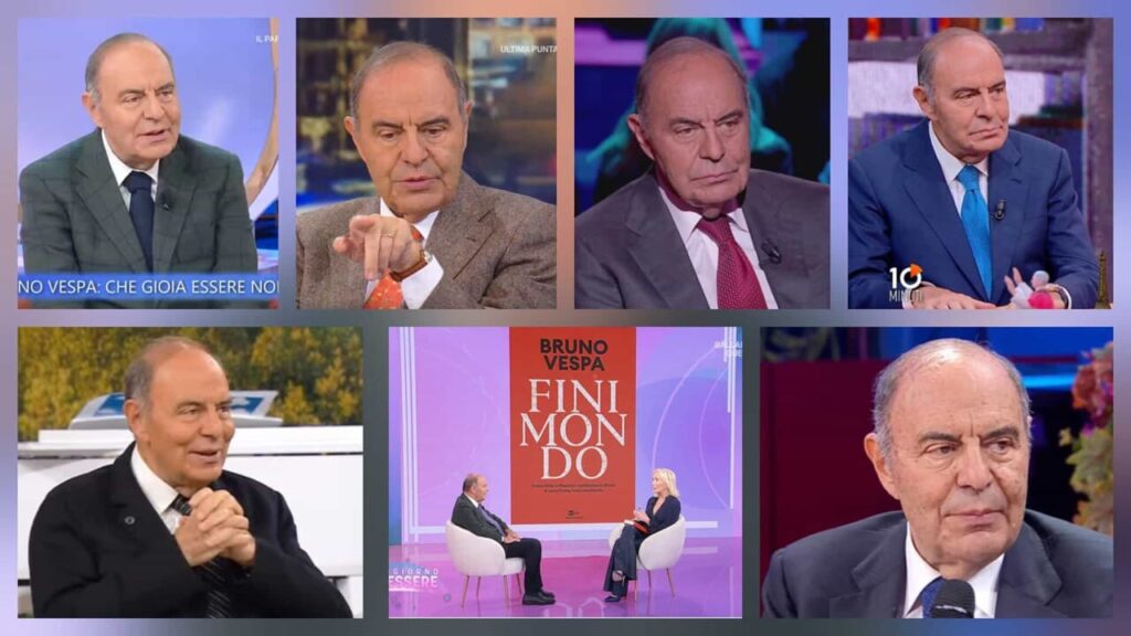 Bruno Vespa and the usual TV marathon: more than 25 hosted in 45 days (to promote his book)