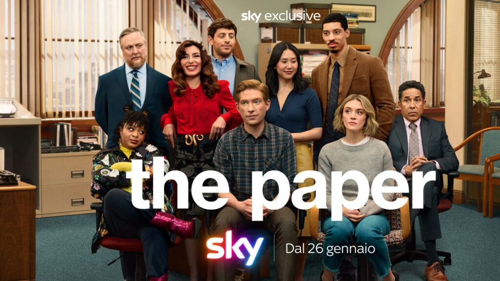 The Paper, the trailer for the sequel-spinoff of The Office with Sabrina Impacciatore coming to Sky