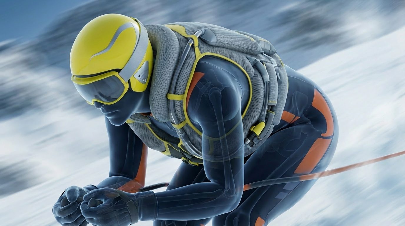 From airbags to anti-rotation helmets: how technology has revolutionized safety in alpine skiing