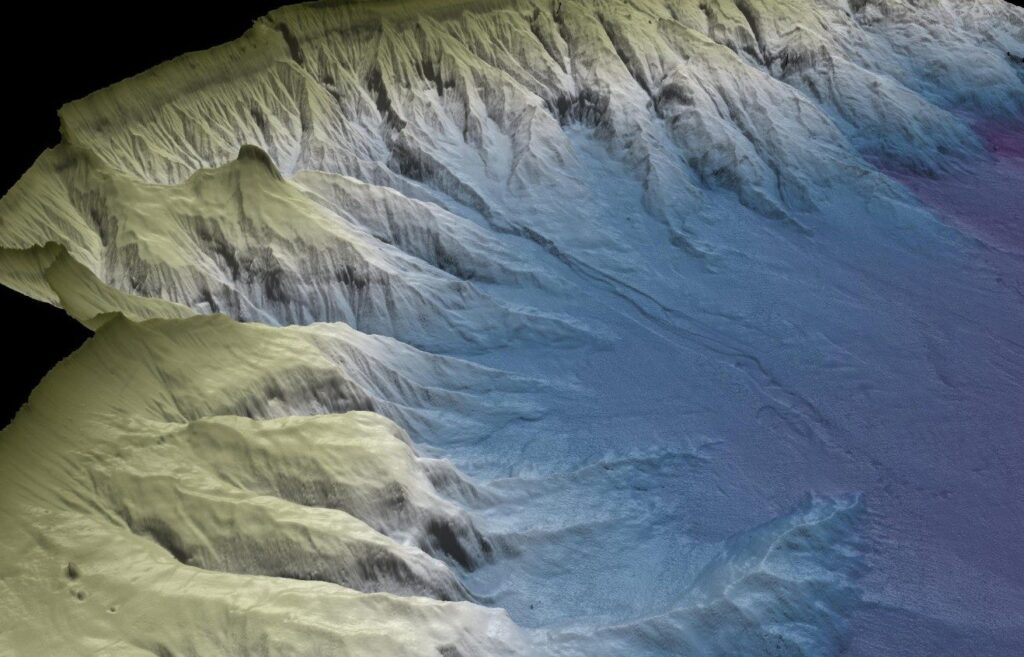 New map released reveals 332 underwater canyons around Antarctica