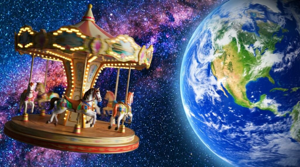 If the Earth rotates so fast, why don't we feel it spinning? The reason is gravity