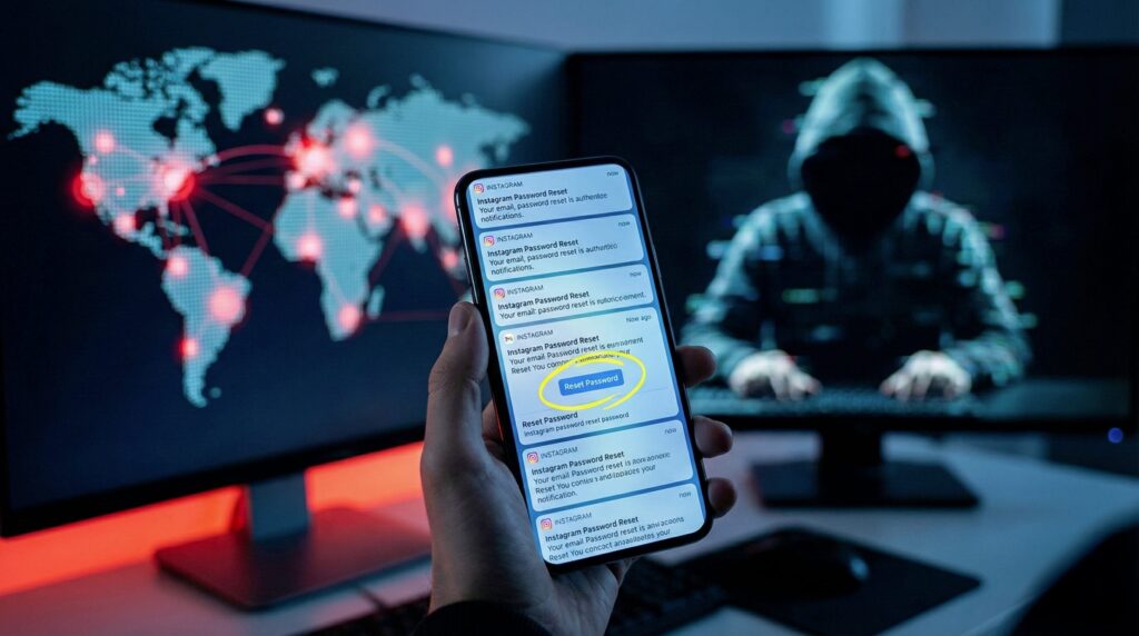 What causes the anomalous Instagram password reset email: the possible causes and what to do