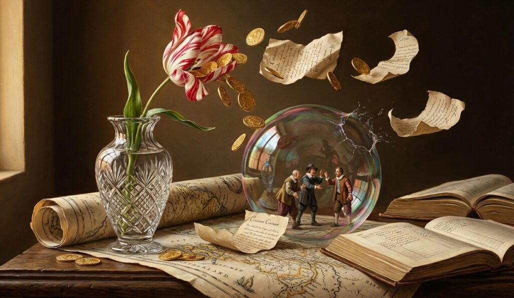 What happens when a speculative bubble explodes? The case of tulips in seventeenth-century Holland