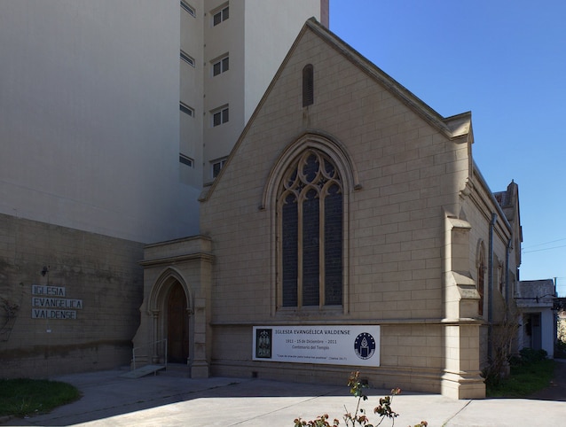 Waldensian Temple in Bahía Blanca, Argentina (Wikimedia Commons)