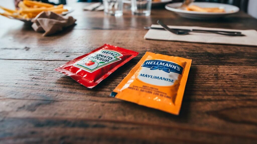 No, ketchup and mayonnaise sachets are not banned from 16 August 2026, but from 1 January 2030: let's clarify
