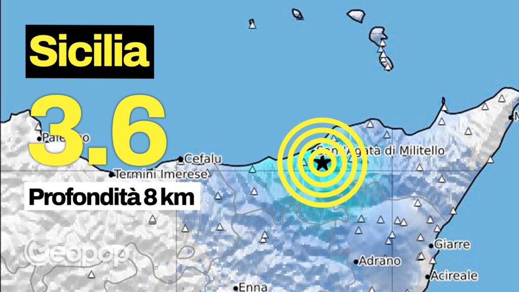4 earthquakes in Militello Rosmarino (Messina), the strongest of Md 3.6: geological analysis of the area
