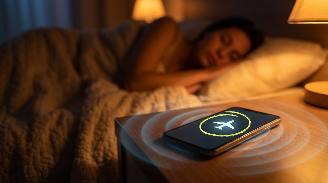 Activating airplane mode at night can help us avoid risks: what are the benefits?