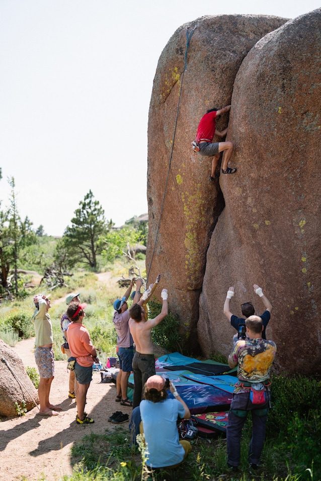 bouldering
