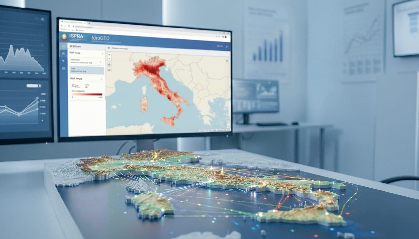 94.5% of Italian municipalities are at risk of landslides or floods: the map of hydrogeological danger in Italy
