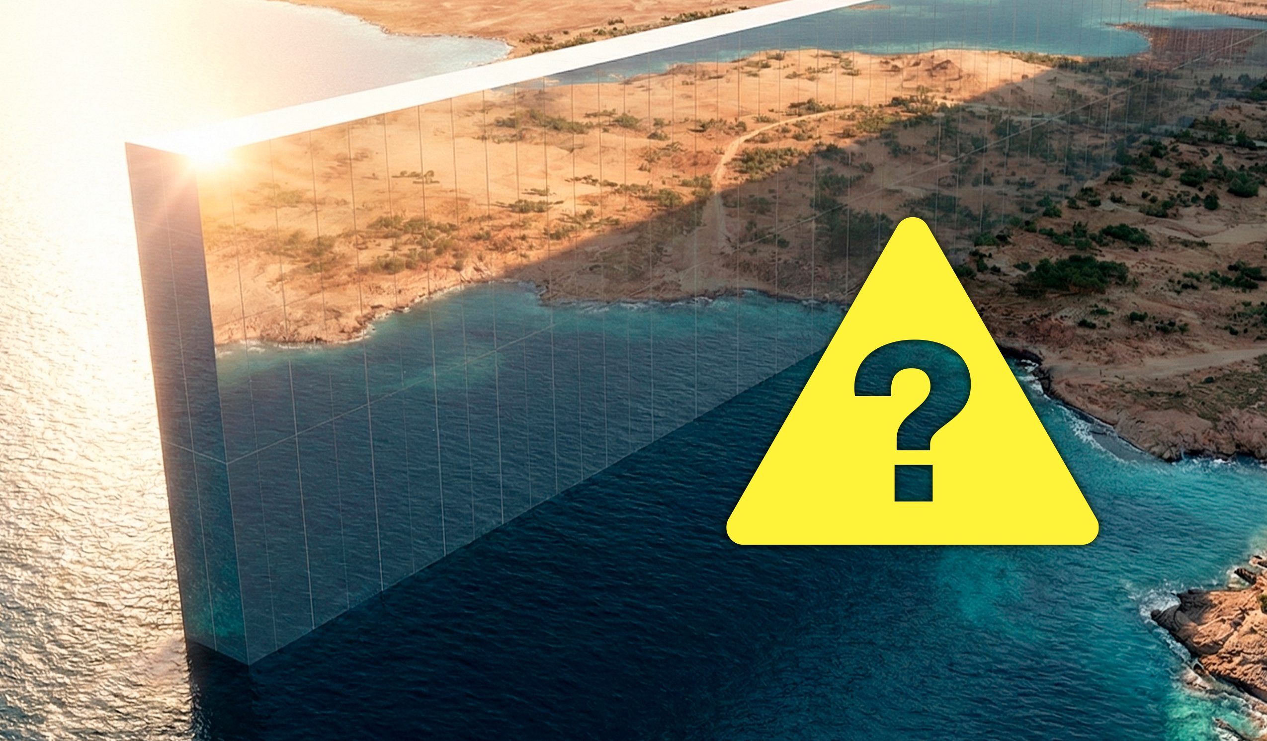 Plans for The Line of the NEOM project, the megacity of the future in Saudi Arabia, have been downsized