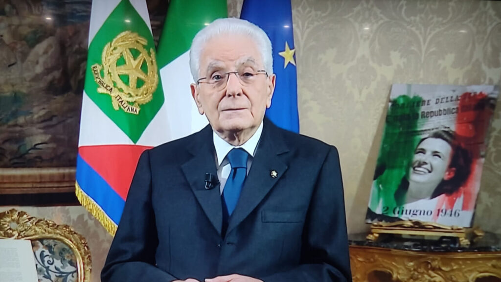 Search for peace and reforms together, here is Mattarella's invitation