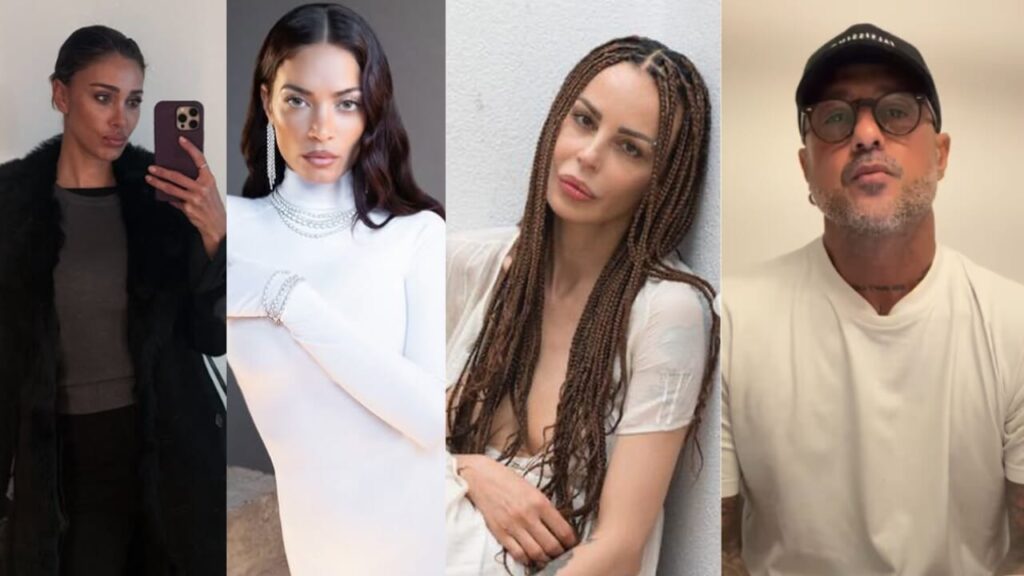 The secret of Nina Moric and Fabrizio Corona, Rodriguez-Iannone-Elodie and other gossip to read over the weekend