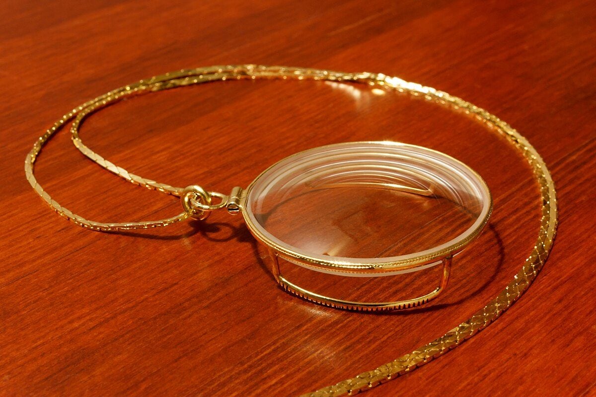 Why did people once wear monocles?