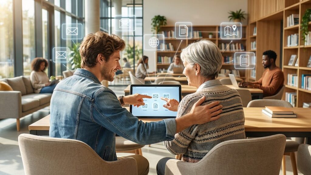 Elderly and digital, a challenge in the use of the Internet: only 31.4% of over 75s use it