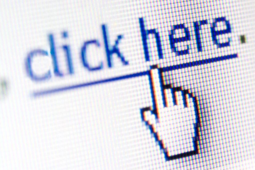 What happens in the few moments between when you click a link and the web page appears