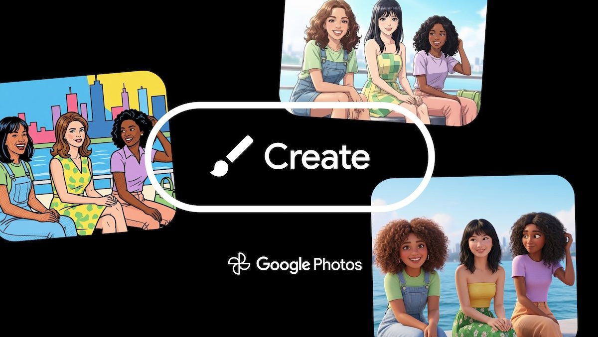 The “Create with AI” function is coming to Google Photos on iPhone: what it is for and how it works