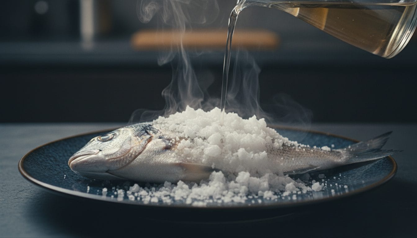 The “Sale Vivo” or “Sal Viva” by chef Ángel León: how to cook fish with chemistry